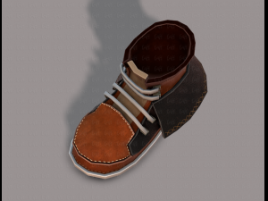 shoes cartoonv19 3D Модель