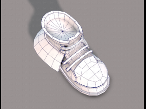 shoes cartoonv19 3D Модель