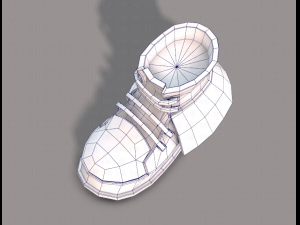 shoes cartoonv19 3D Модель