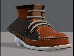 shoes cartoonv19 3D Модель