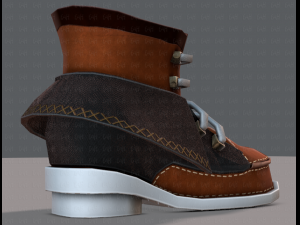 shoes cartoonv19 3D Модель