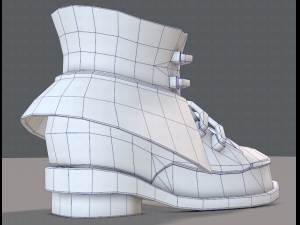 shoes cartoonv19 3D Модель