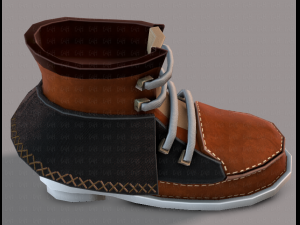shoes cartoonv19 3D Модель