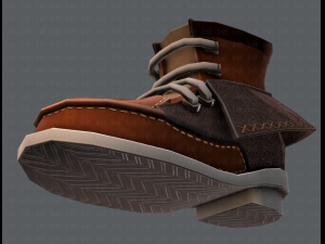 shoes cartoonv19 3D Модель