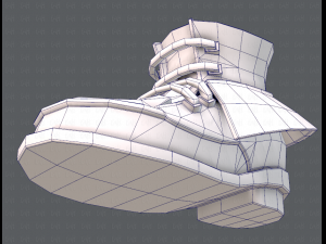 shoes cartoonv19 3D Модель