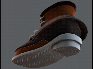 shoes cartoonv19 3D Модель