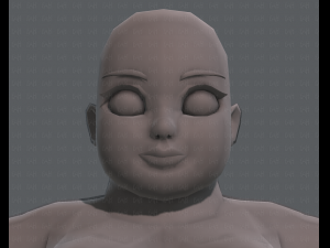 base mesh woman 08 Model 3D
