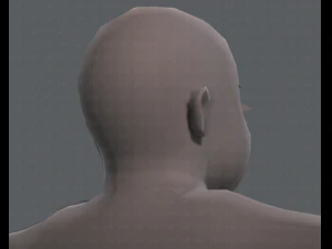 base mesh woman 08 3D Model