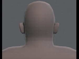 base mesh woman 08 3D Model