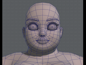 base mesh woman 08 Model 3D