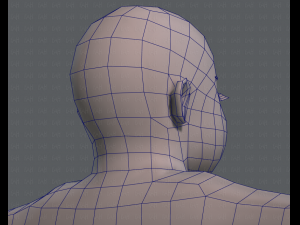 base mesh woman 08 Model 3D