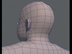 base mesh woman 08 3D Model