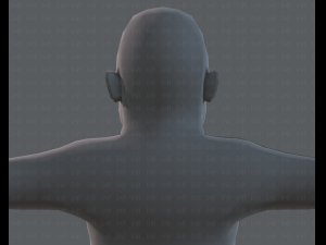 base mesh woman 08 Model 3D