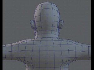base mesh woman 08 3D Model