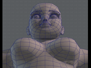 base mesh woman 08 Model 3D