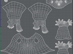 base mesh woman 08 Model 3D