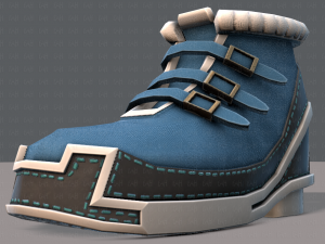 shoes cartoonv20 3D मॉडल