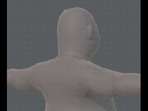 base mesh man character v05 3D मॉडल