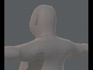 base mesh man character v05 3D मॉडल