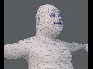 base mesh man character v05 3D मॉडल