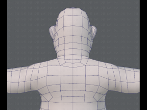 base mesh man character v05 3D मॉडल
