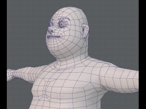 base mesh man character v05 3D मॉडल