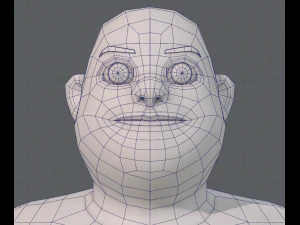base mesh man character v05 3D Model