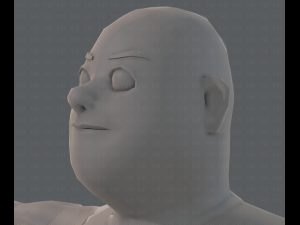 base mesh man character v05 3D मॉडल