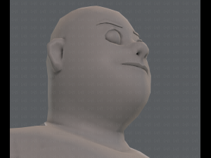 base mesh man character v05 3D मॉडल