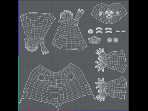 base mesh man character v05 3D मॉडल
