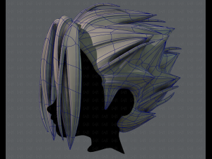 3d hair style for boy v29 3D मॉडल