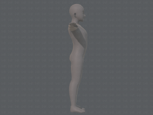 base mesh man character v06 Modelo 3D