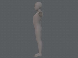 base mesh man character v06 Modelo 3D