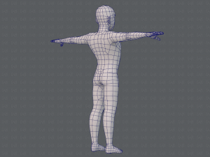 base mesh man character v06 Modelo 3D