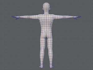 base mesh man character v06 Modelo 3D