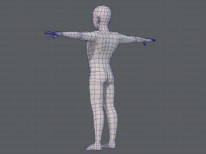 base mesh man character v06 Modelo 3D