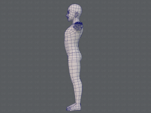 base mesh man character v06 Modelo 3D