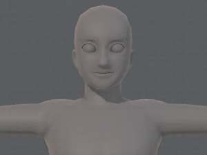 base mesh man character v06 3D Model