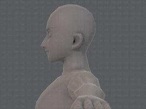 base mesh man character v06 Modelo 3D