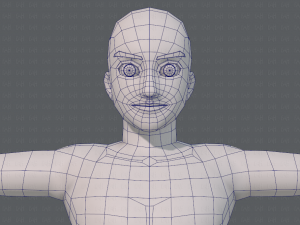 base mesh man character v06 Modelo 3D
