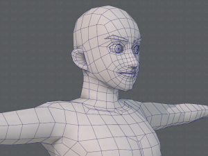 base mesh man character v06 Modelo 3D
