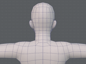 base mesh man character v06 Modelo 3D