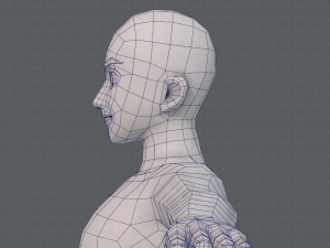 base mesh man character v06 Modelo 3D