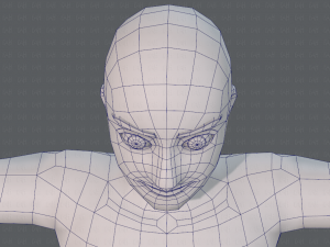 base mesh man character v06 Modelo 3D