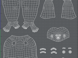base mesh man character v06 Modelo 3D