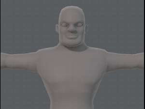 base mesh man character v07 3D मॉडल