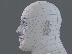 base mesh man character v07 3D मॉडल