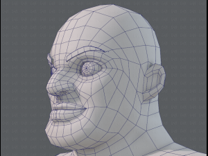 base mesh man character v07 3D मॉडल