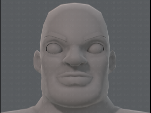base mesh man character v07 3D मॉडल