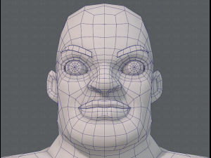 base mesh man character v07 3D मॉडल